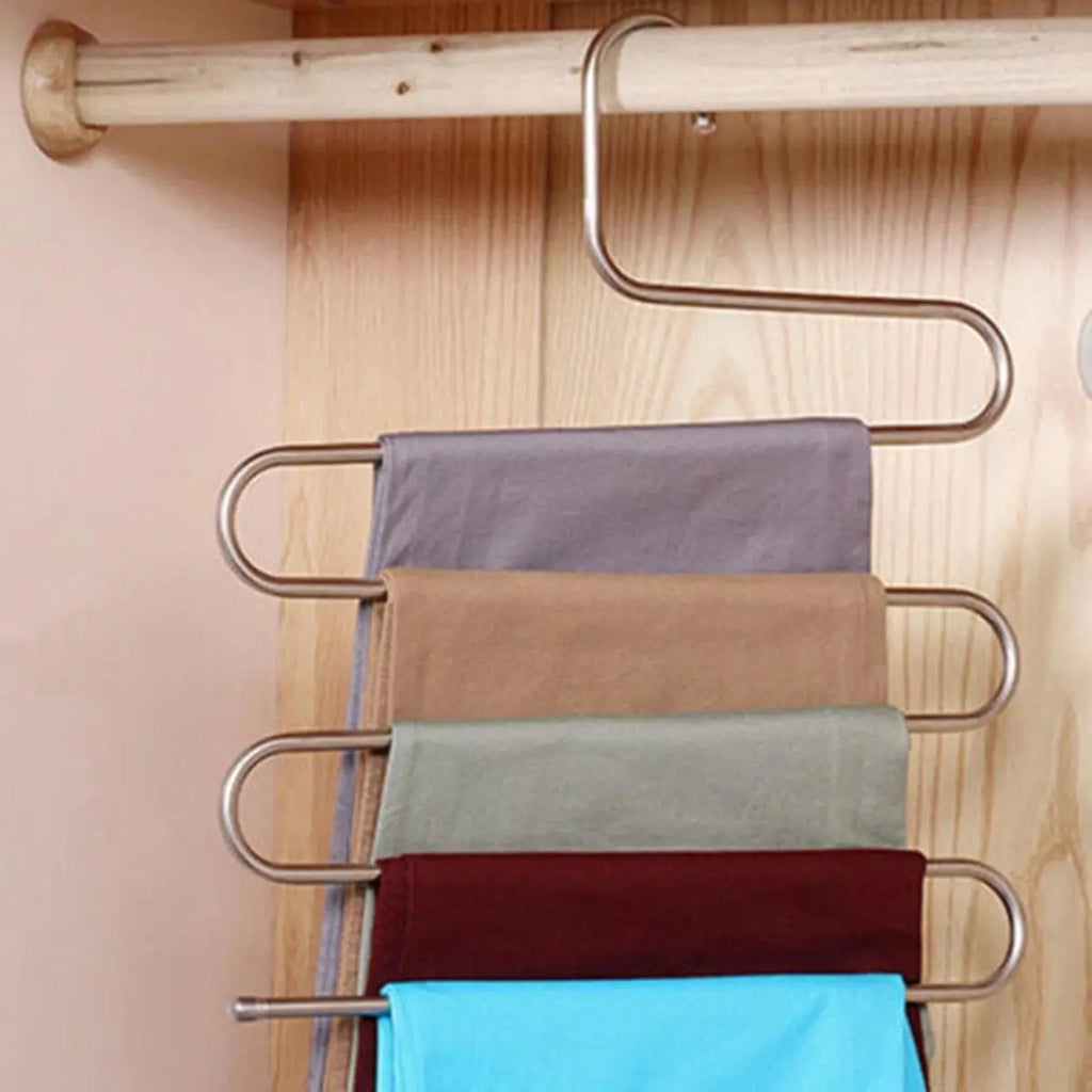 5 layers Stainless Steel Clothes Hangers