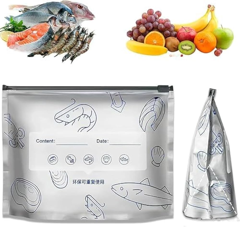 30 pcs Aluminum Foil Zip Lock Bag