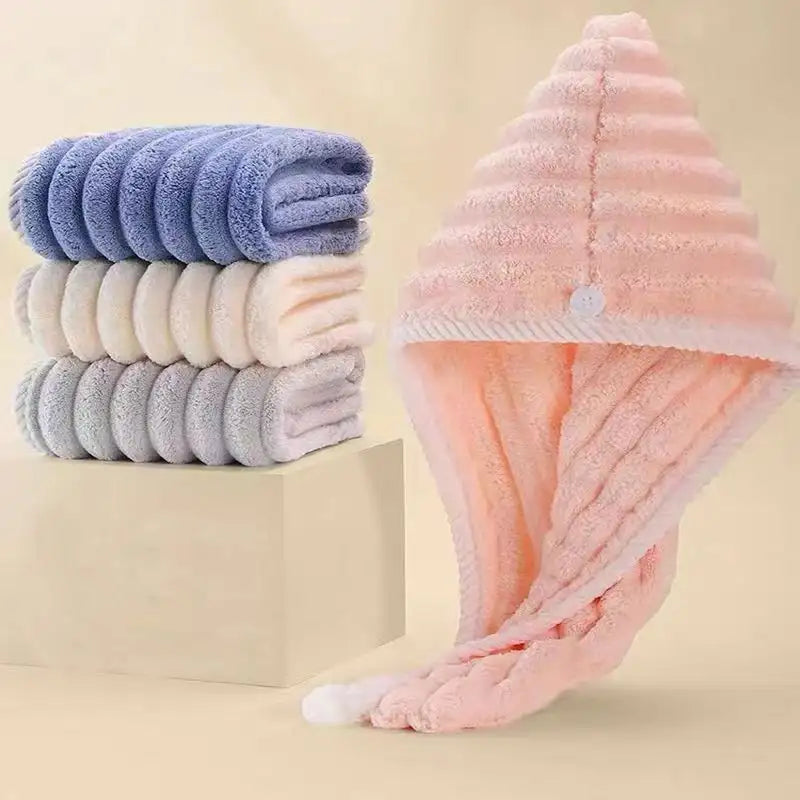 ১ পিচ - Quick Hair Drying Towel