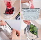 20 pcs Aluminum Foil Zip Lock Bag