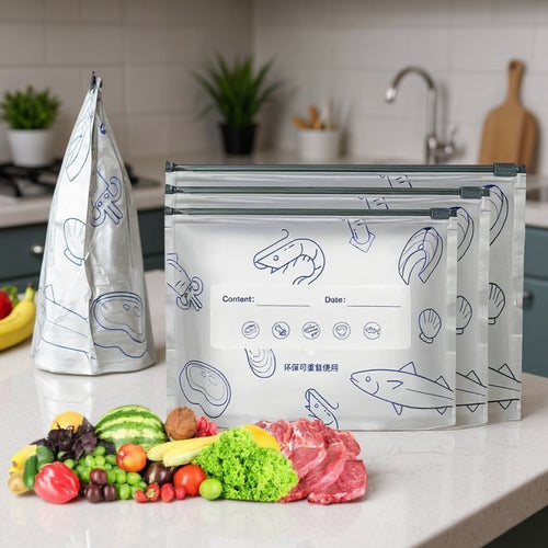 10 pcs Aluminum Foil Zip Lock Bag